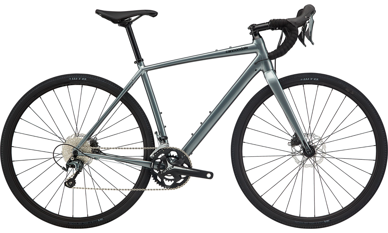 Фотография Велосипед Cannondale TOPSTONE Tiagra 28" (2020) 2020 Серый